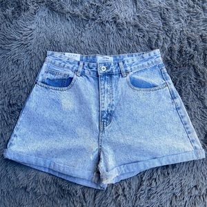 High Rise Mom Shorts